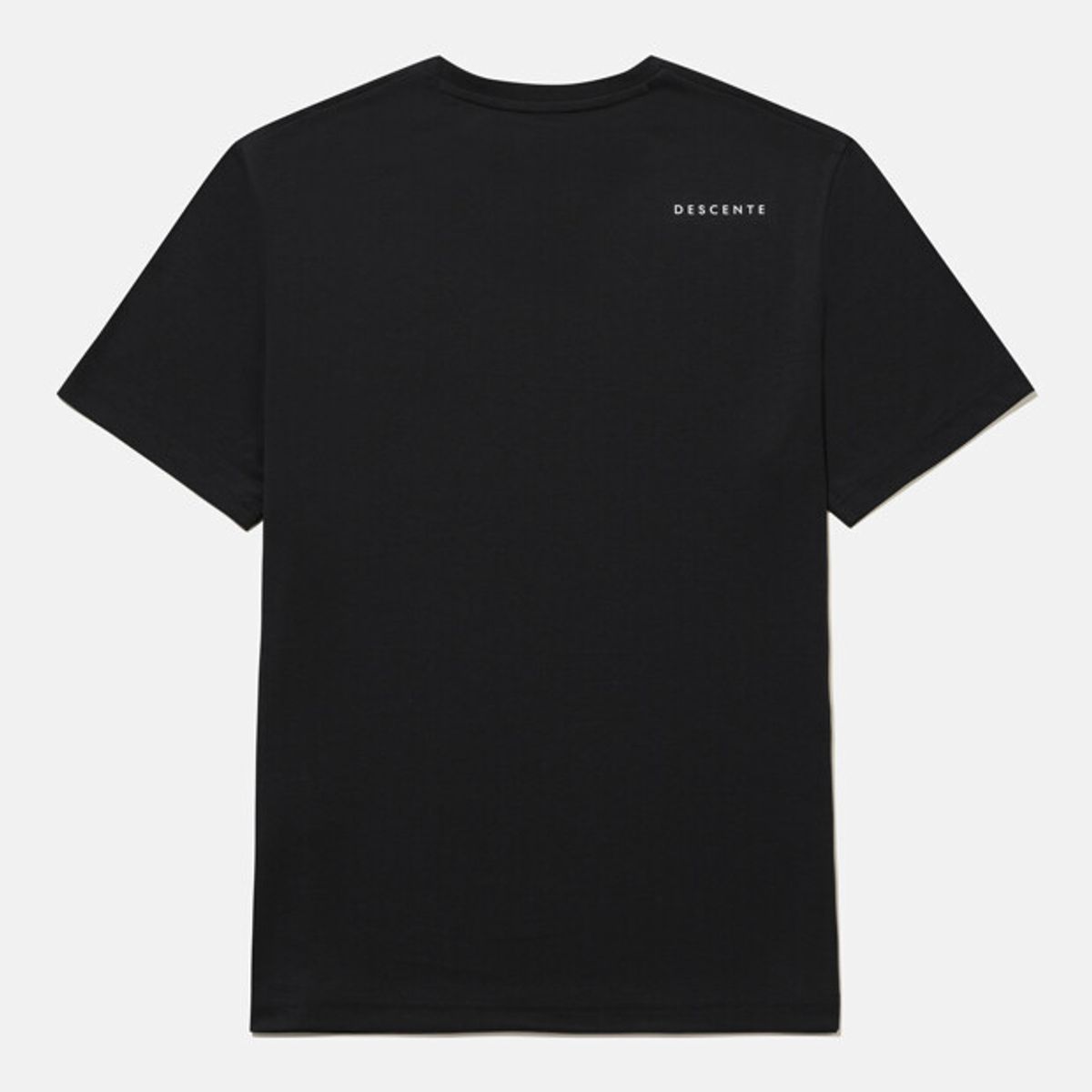 데상트(DESCENTE) 퀵드라이 브이넥 반팔 티셔츠 블랙 SR223UTS49