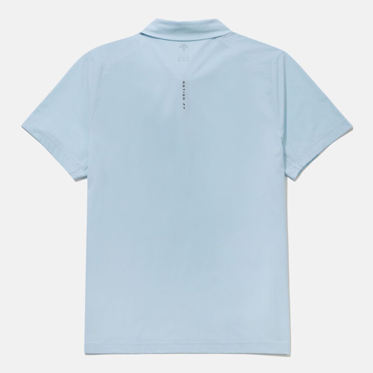 데상트(DESCENTE) 트레이닝 쿨링 트리코트 폴로 반팔 티셔츠 블루 SR211TPS41