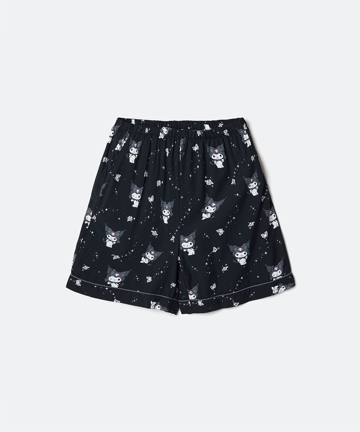 스파오(SPAO) [산리오캐릭터즈] 반팔 파자마(BLACK)_SPPPG25U01