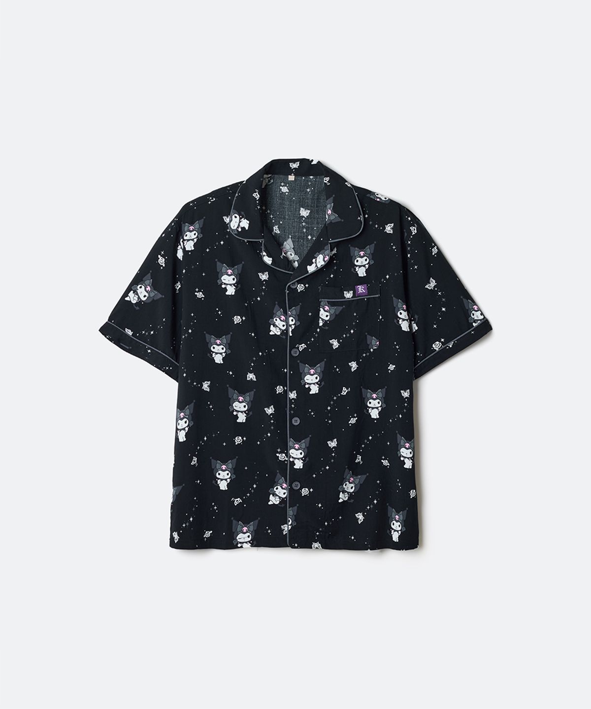 스파오(SPAO) [산리오캐릭터즈] 반팔 파자마(BLACK)_SPPPG25U01