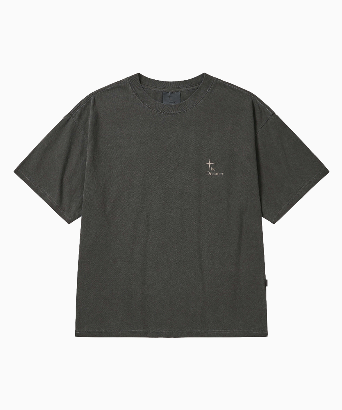 더 드리머(THE DREAMER) Voyager Pigment T-shirt - Charcoal