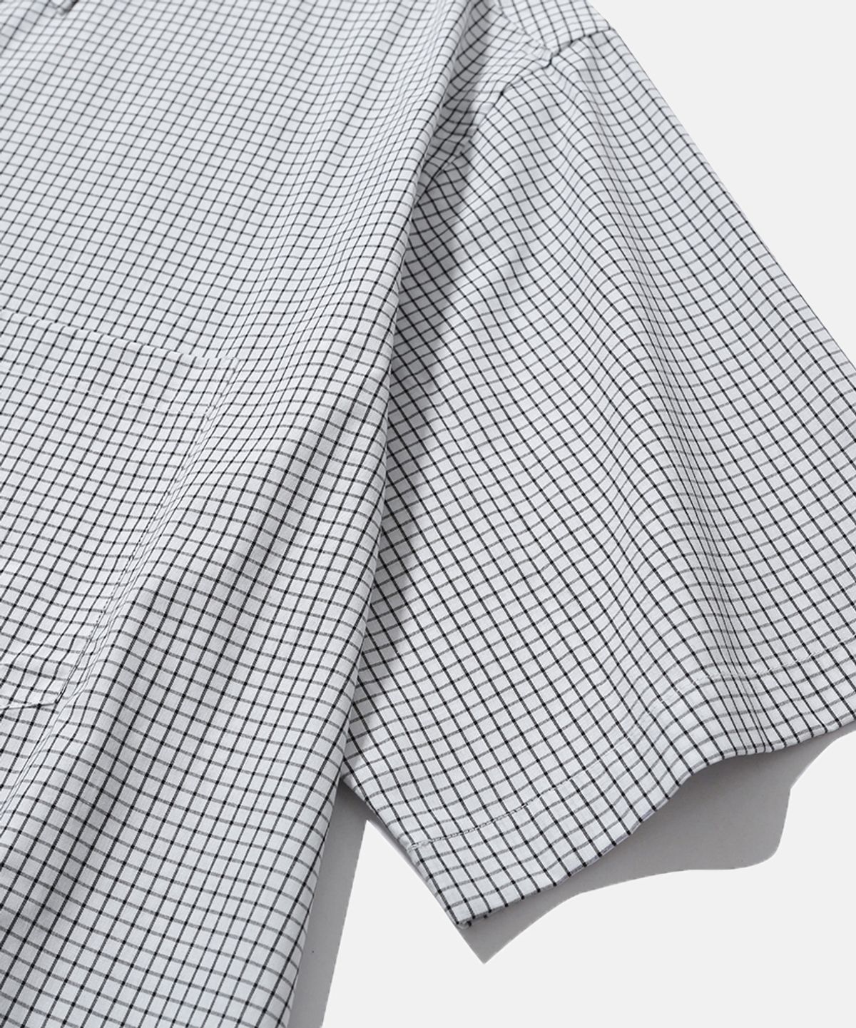 모이프(MOIF) [SS26] UNIFORM H/S SHIRT / WHITE GRID
