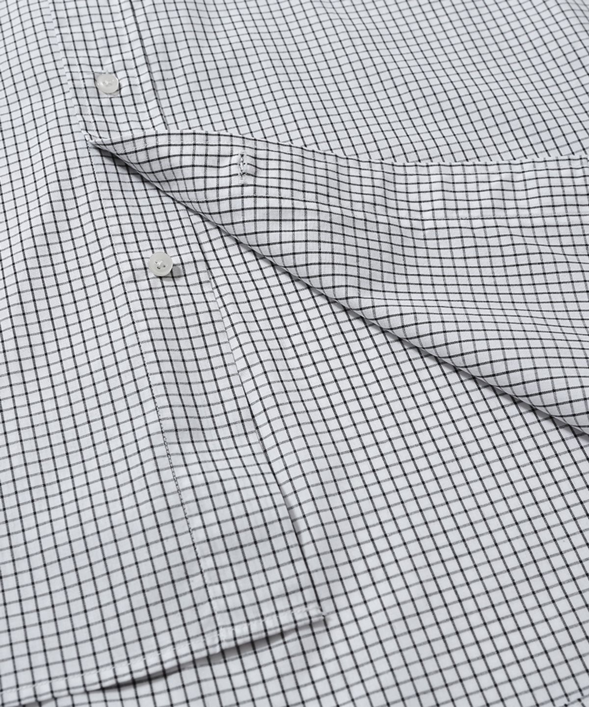 모이프(MOIF) [SS26] UNIFORM H/S SHIRT / WHITE GRID