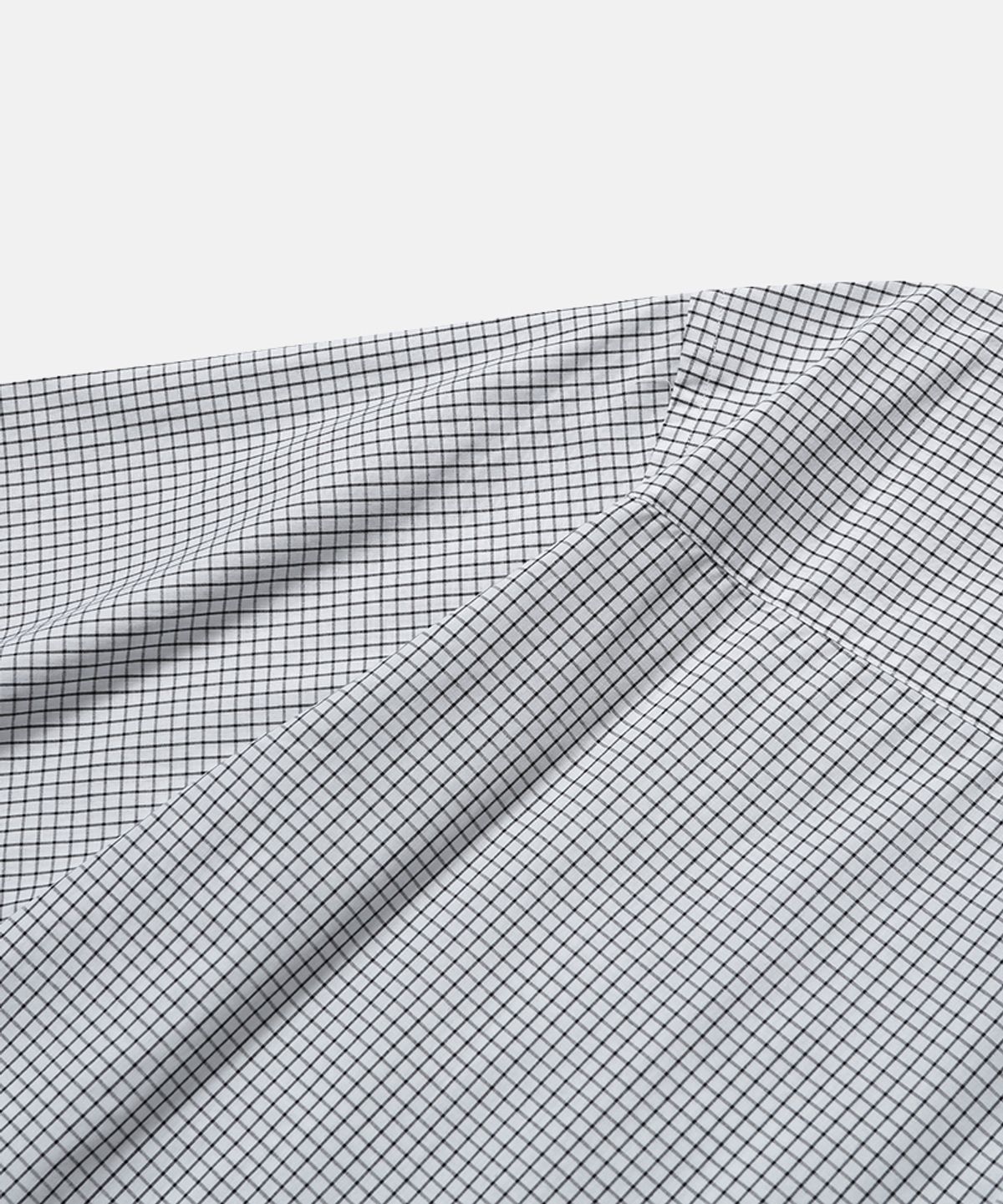 모이프(MOIF) [SS26] UNIFORM H/S SHIRT / WHITE GRID