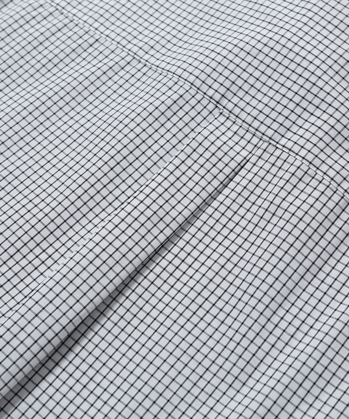 모이프(MOIF) [SS26] UNIFORM H/S SHIRT / WHITE GRID