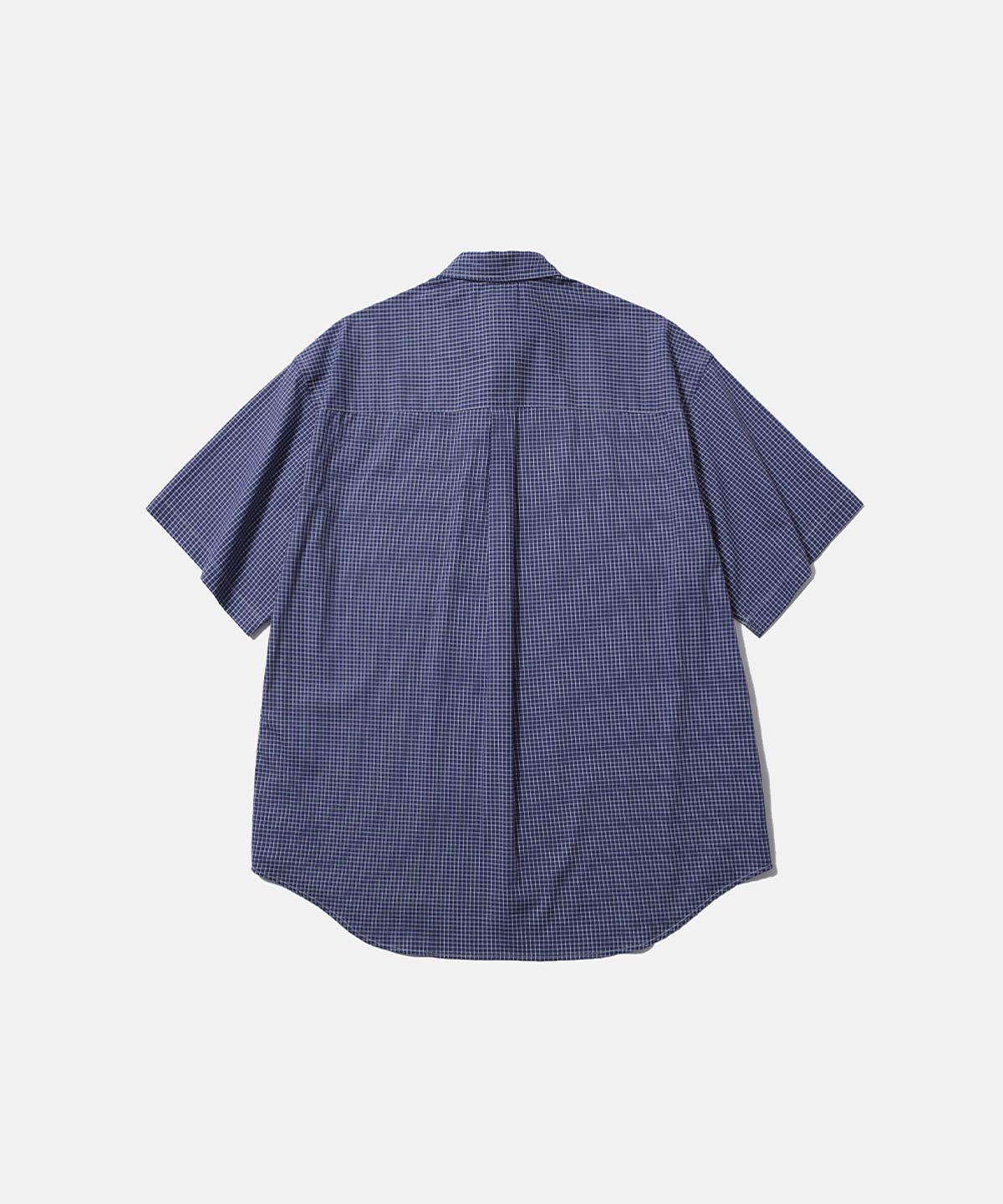 모이프(MOIF) [SS26] UNIFORM H/S SHIRT / BLUE GRID
