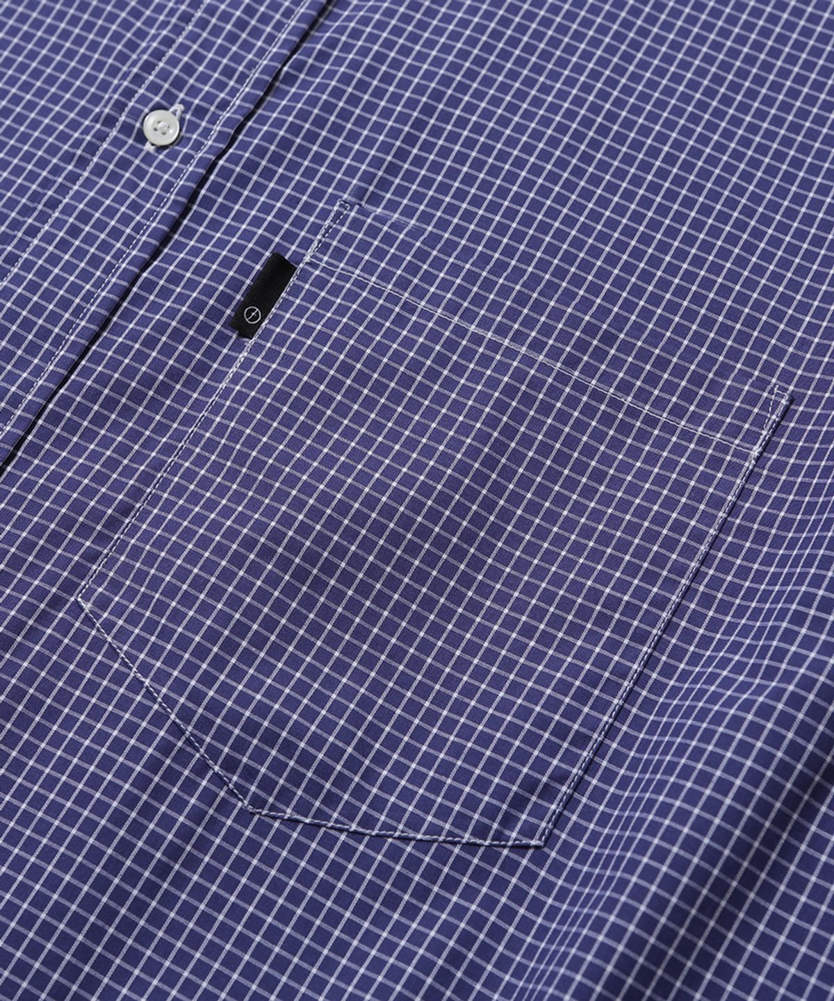 모이프(MOIF) [SS26] UNIFORM H/S SHIRT / BLUE GRID