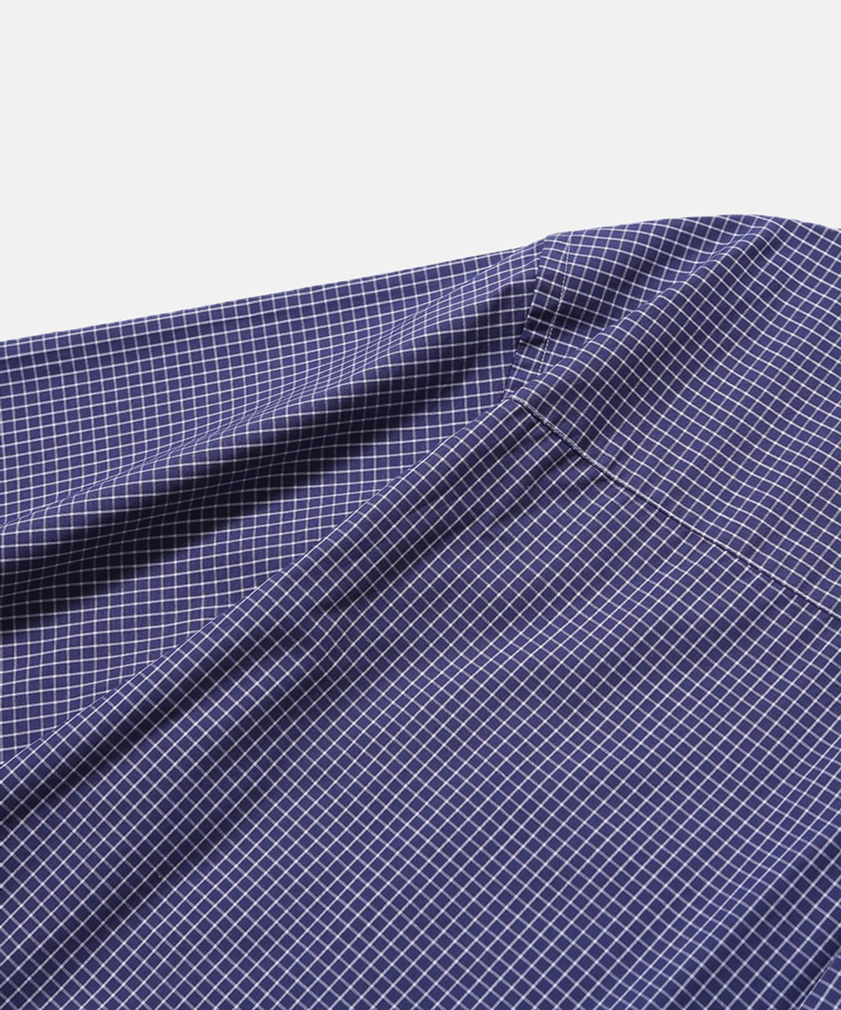 모이프(MOIF) [SS26] UNIFORM H/S SHIRT / BLUE GRID