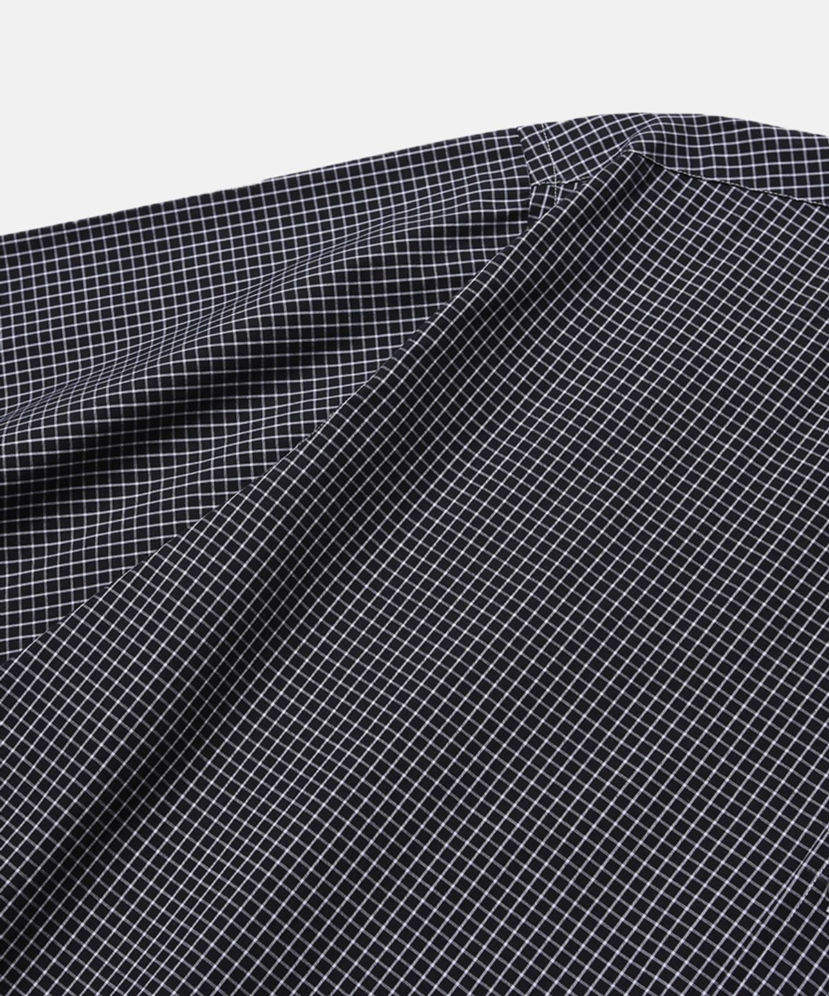 모이프(MOIF) [SS26] UNIFORM H/S SHIRT / BLACK GRID