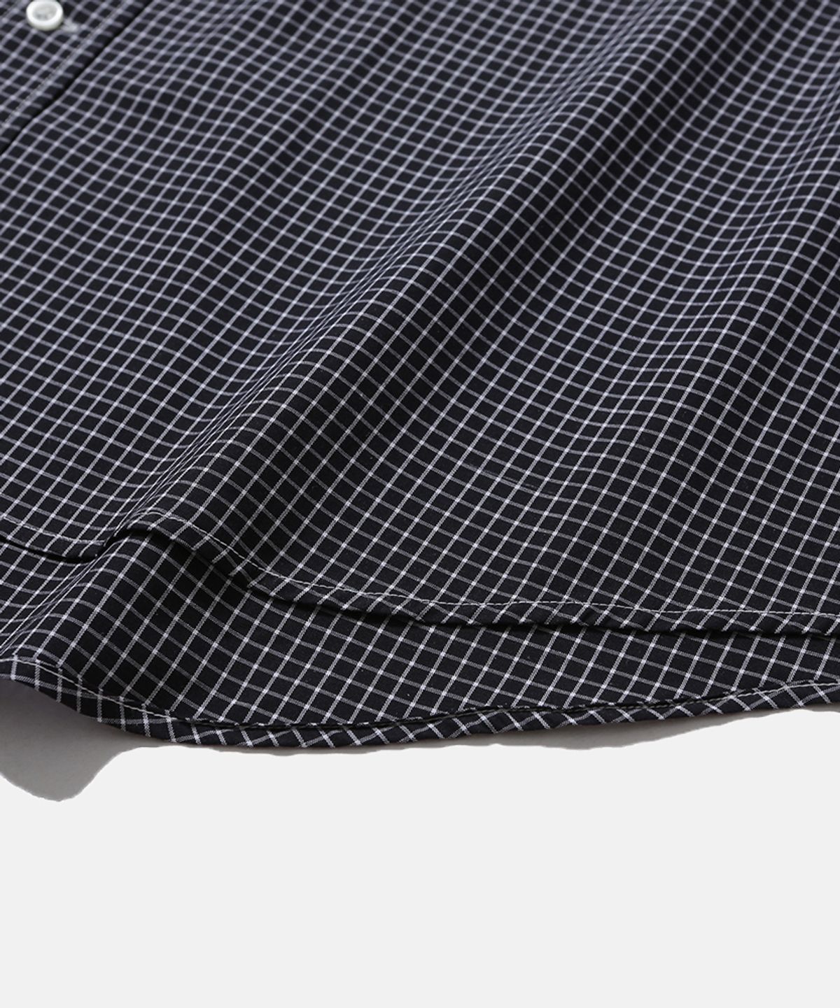 모이프(MOIF) [SS26] UNIFORM H/S SHIRT / BLACK GRID
