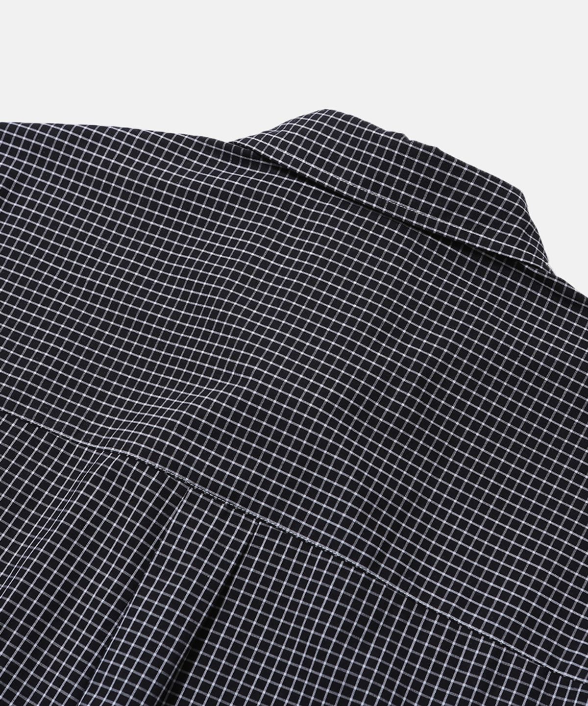 모이프(MOIF) [SS26] UNIFORM H/S SHIRT / BLACK GRID