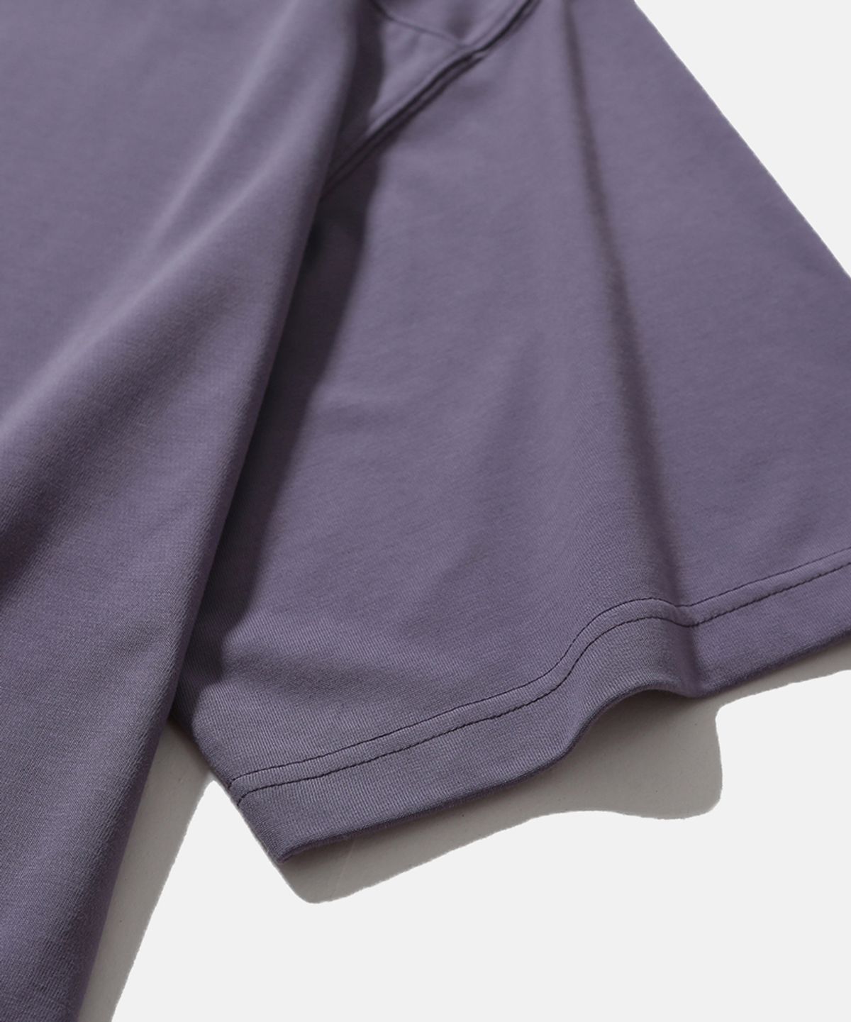 모이프(MOIF) [SS26] WIDE VARSITY H/S TEE / DRIED LAVENDER