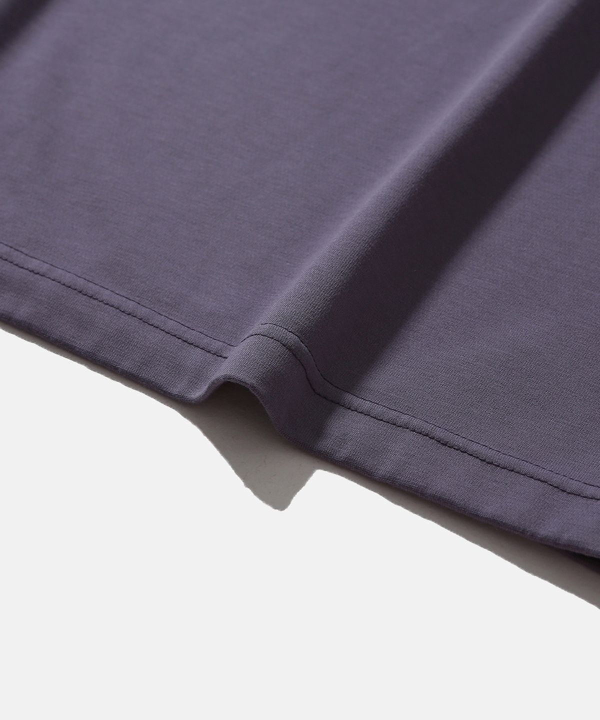 모이프(MOIF) [SS26] WIDE VARSITY H/S TEE / DRIED LAVENDER