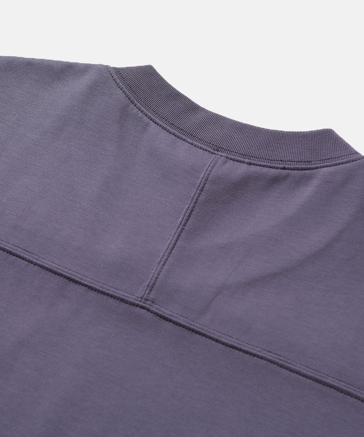 모이프(MOIF) [SS26] WIDE VARSITY H/S TEE / DRIED LAVENDER