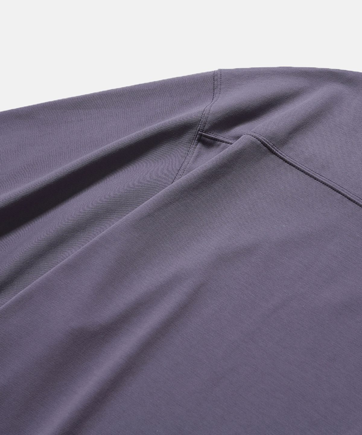 모이프(MOIF) [SS26] WIDE VARSITY H/S TEE / DRIED LAVENDER