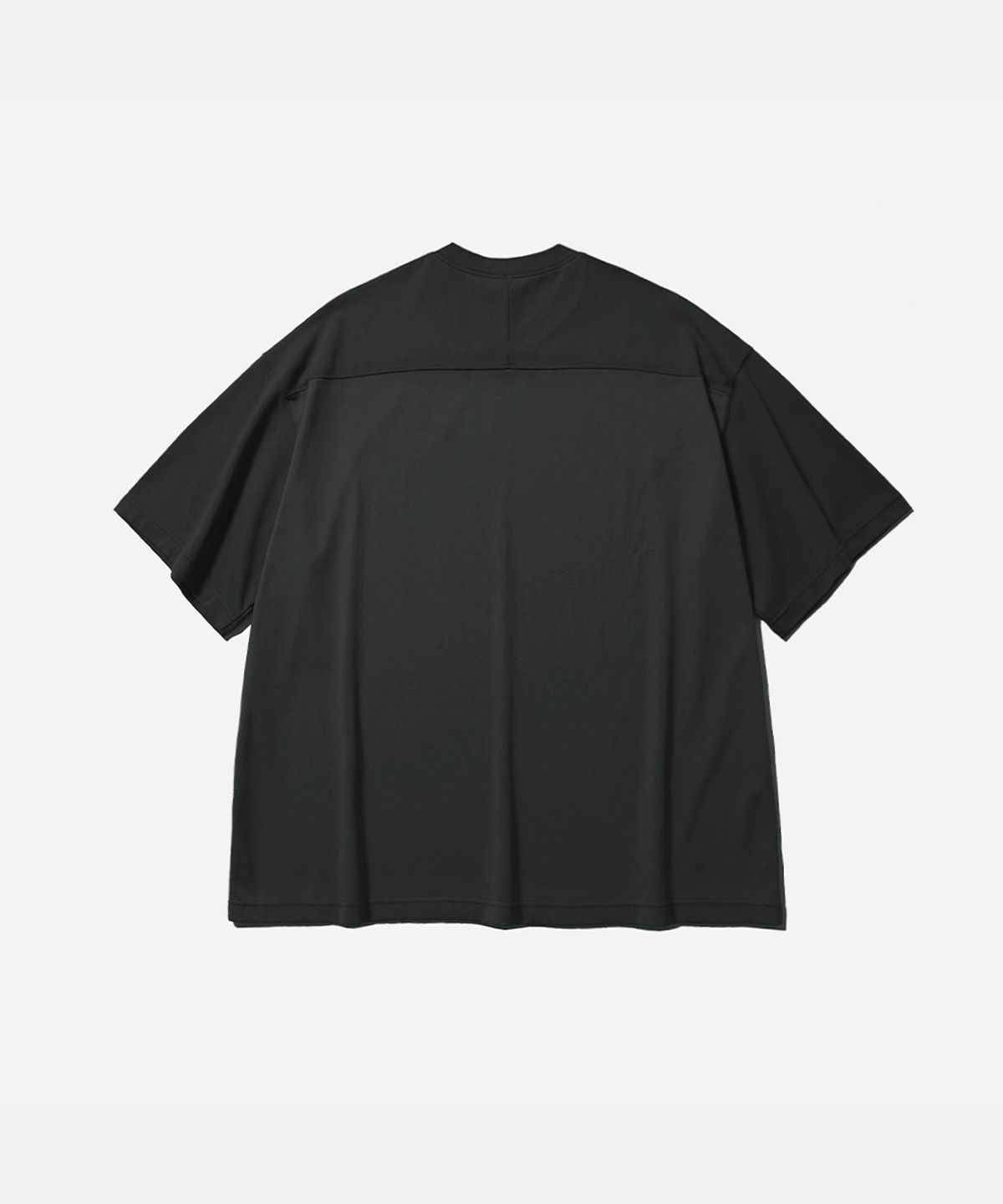 모이프(MOIF) [SS26] WIDE VARSITY H/S TEE / BLACK