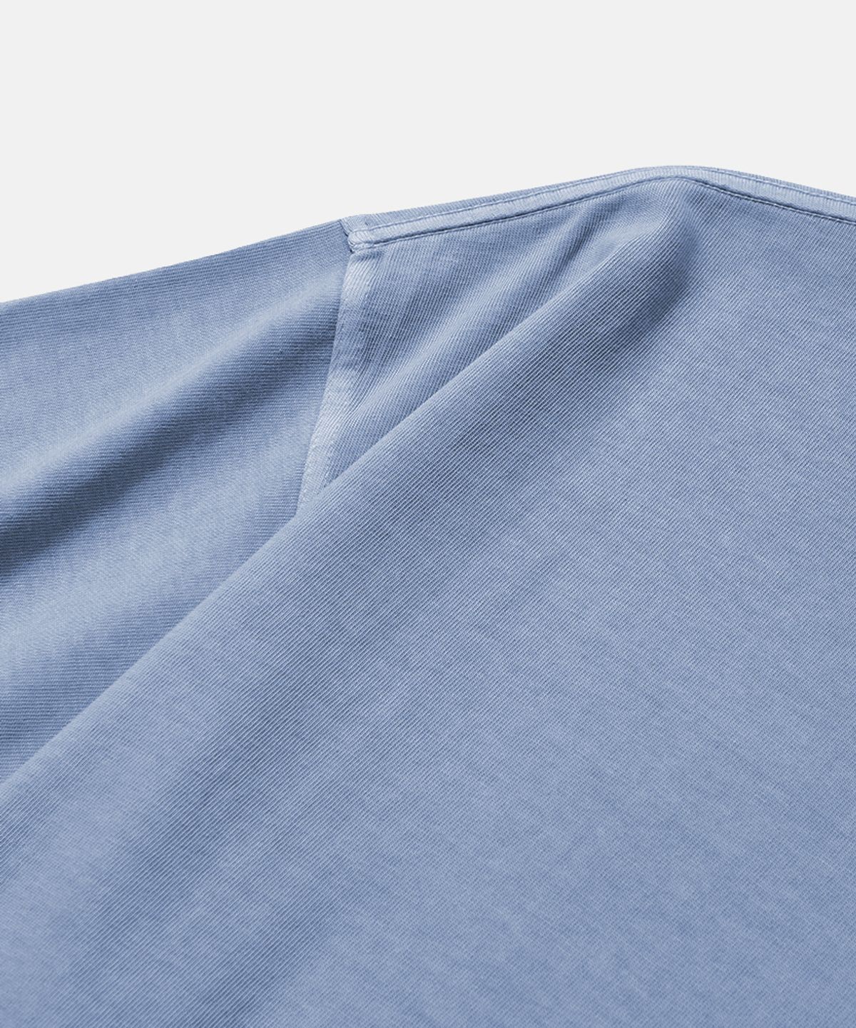 모이프(MOIF) [SS26] GARMENT DYED H/S TEE / DYED SKY BLUE