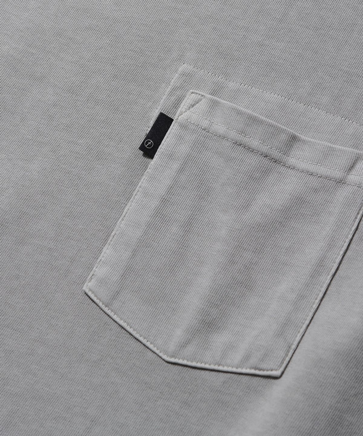 모이프(MOIF) [SS26] GARMENT DYED H/S TEE / DYED GRAY