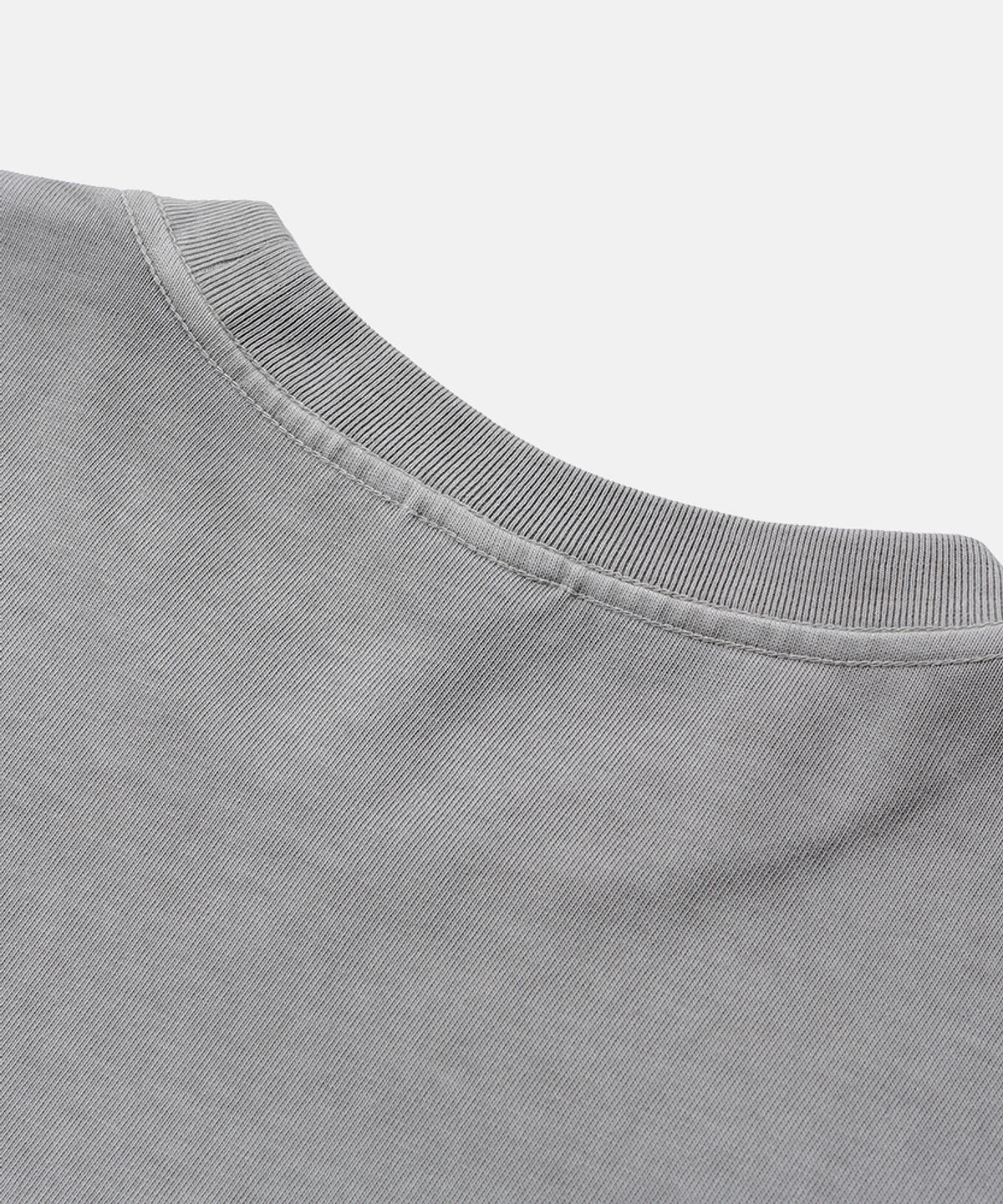 모이프(MOIF) [SS26] GARMENT DYED H/S TEE / DYED GRAY