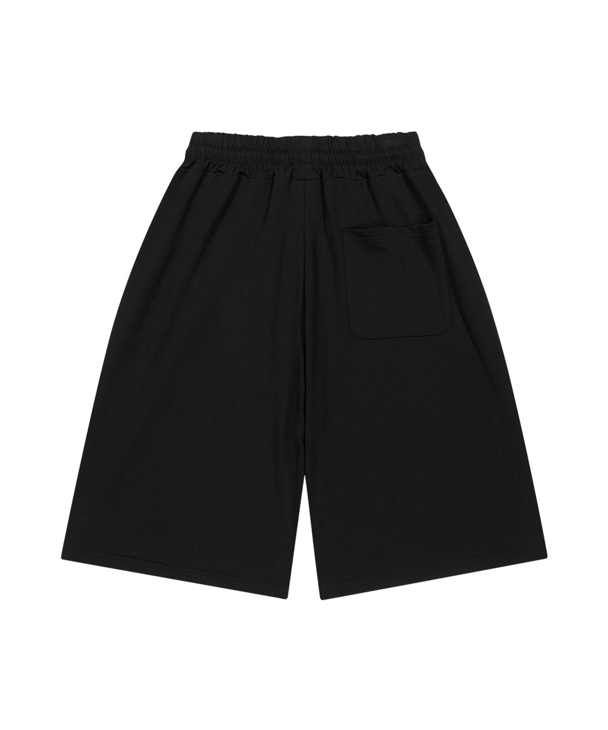 마하그리드(MAHAGRID) GOTHIC THREE TUCK SWEAT SHORTS BLACK(MG2GMMPA00A)