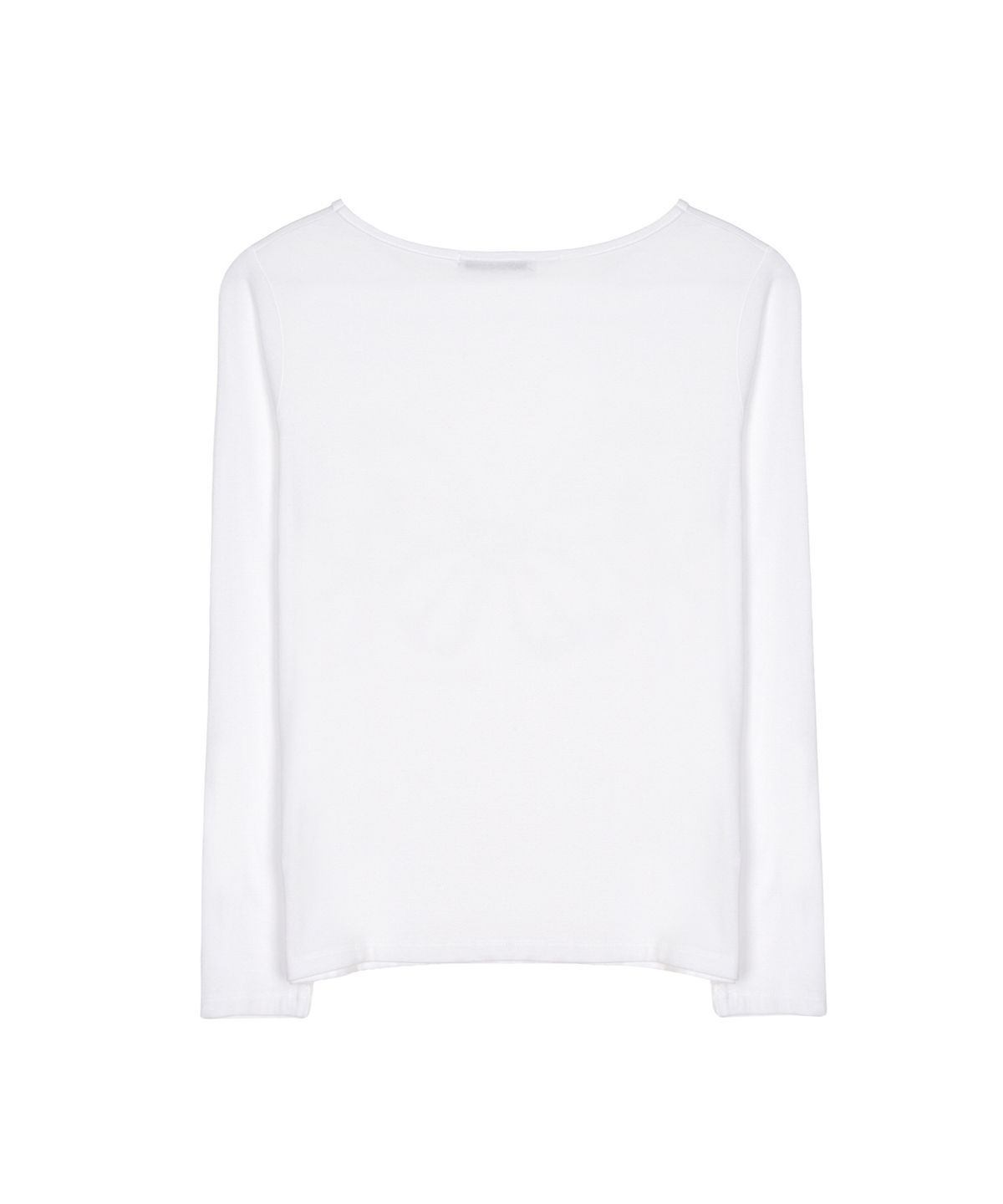 닉앤니콜(NICK&NICOLE) LETTERING GRAPHIC TOP_WHITE