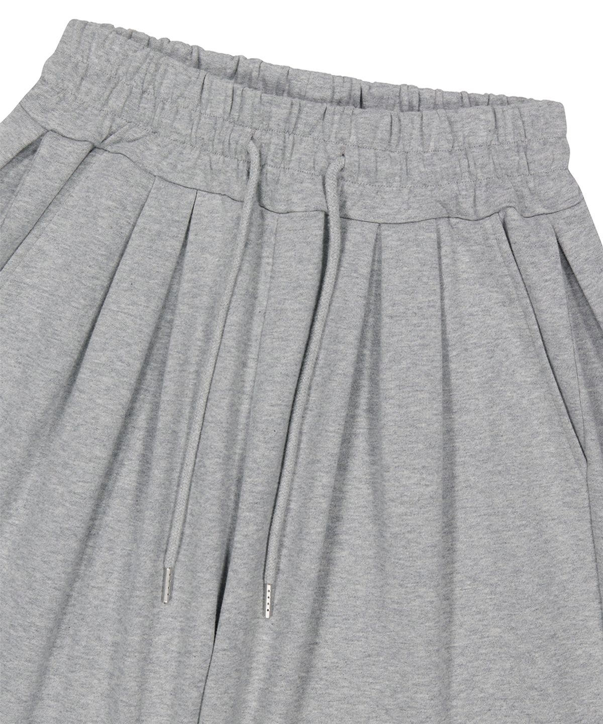 마하그리드(MAHAGRID) GOTHIC THREE TUCK SWEAT SHORTS GREY(MG2GMMPA00A)