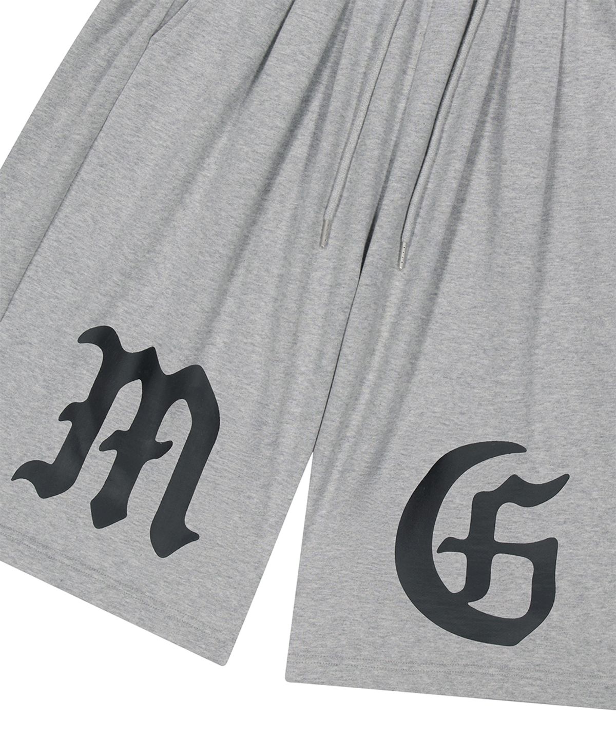 마하그리드(MAHAGRID) GOTHIC THREE TUCK SWEAT SHORTS GREY(MG2GMMPA00A)