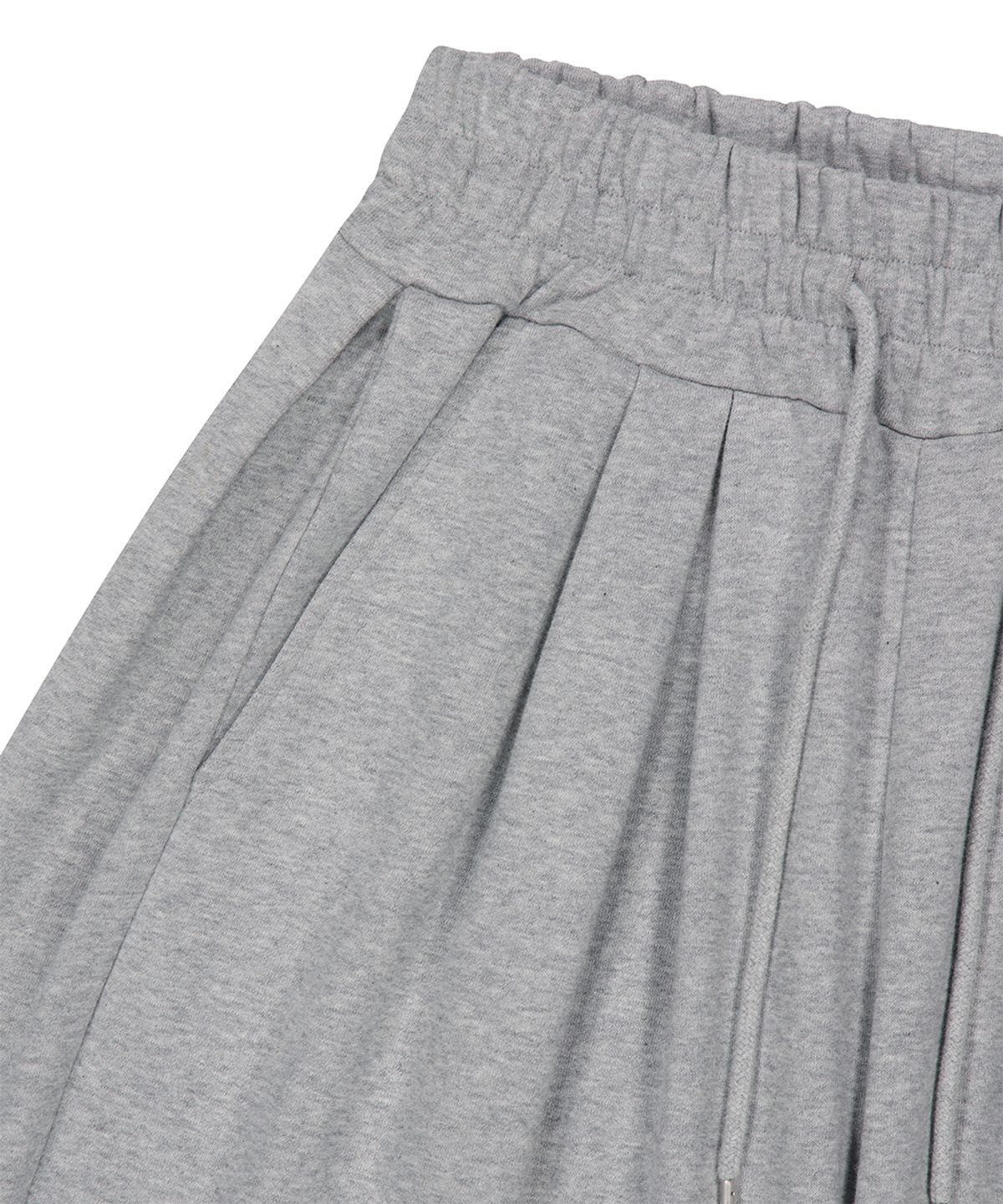 마하그리드(MAHAGRID) GOTHIC THREE TUCK SWEAT SHORTS GREY(MG2GMMPA00A)