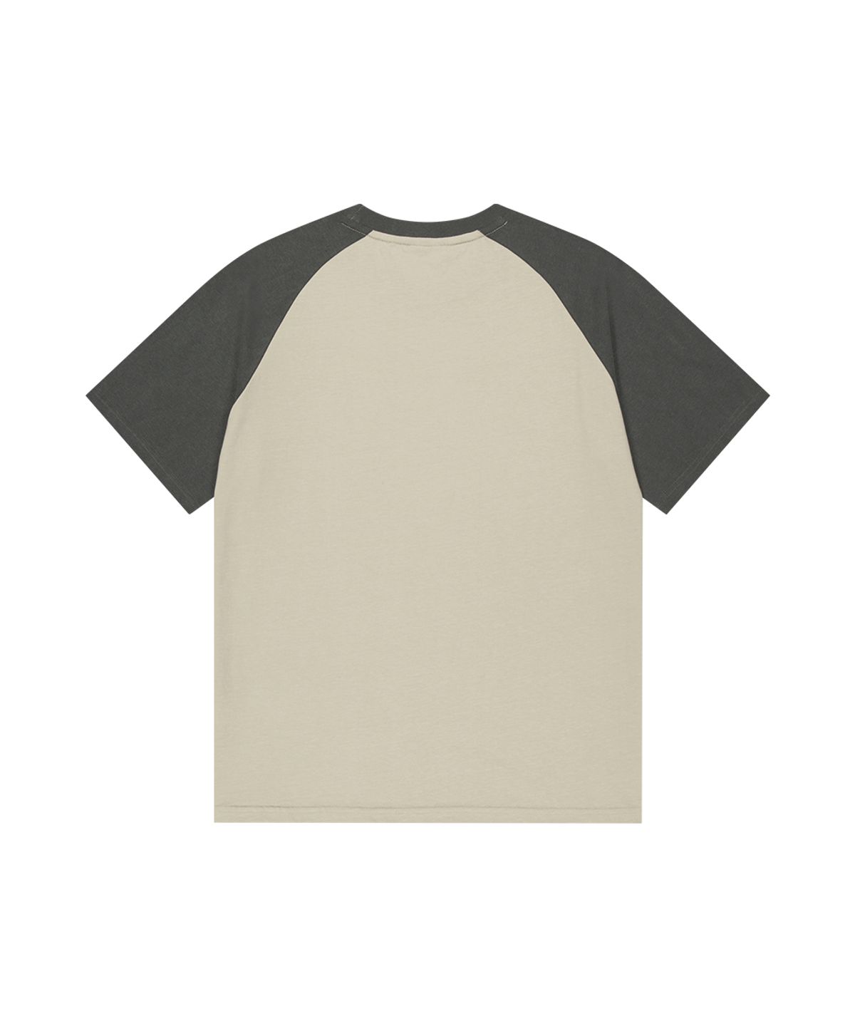 마하그리드(MAHAGRID) DON’T PANIC PIGMENT RAGLAN TEE CREAM(MG2GMMT535A)