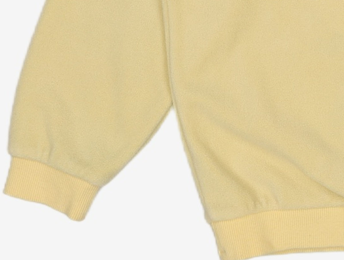 스노우피크 어패럴 키즈(SNOWPEAK APPAREL KIDS) 플리스 키즈 맨투맨 Yellow (S23WKFHT82) 140