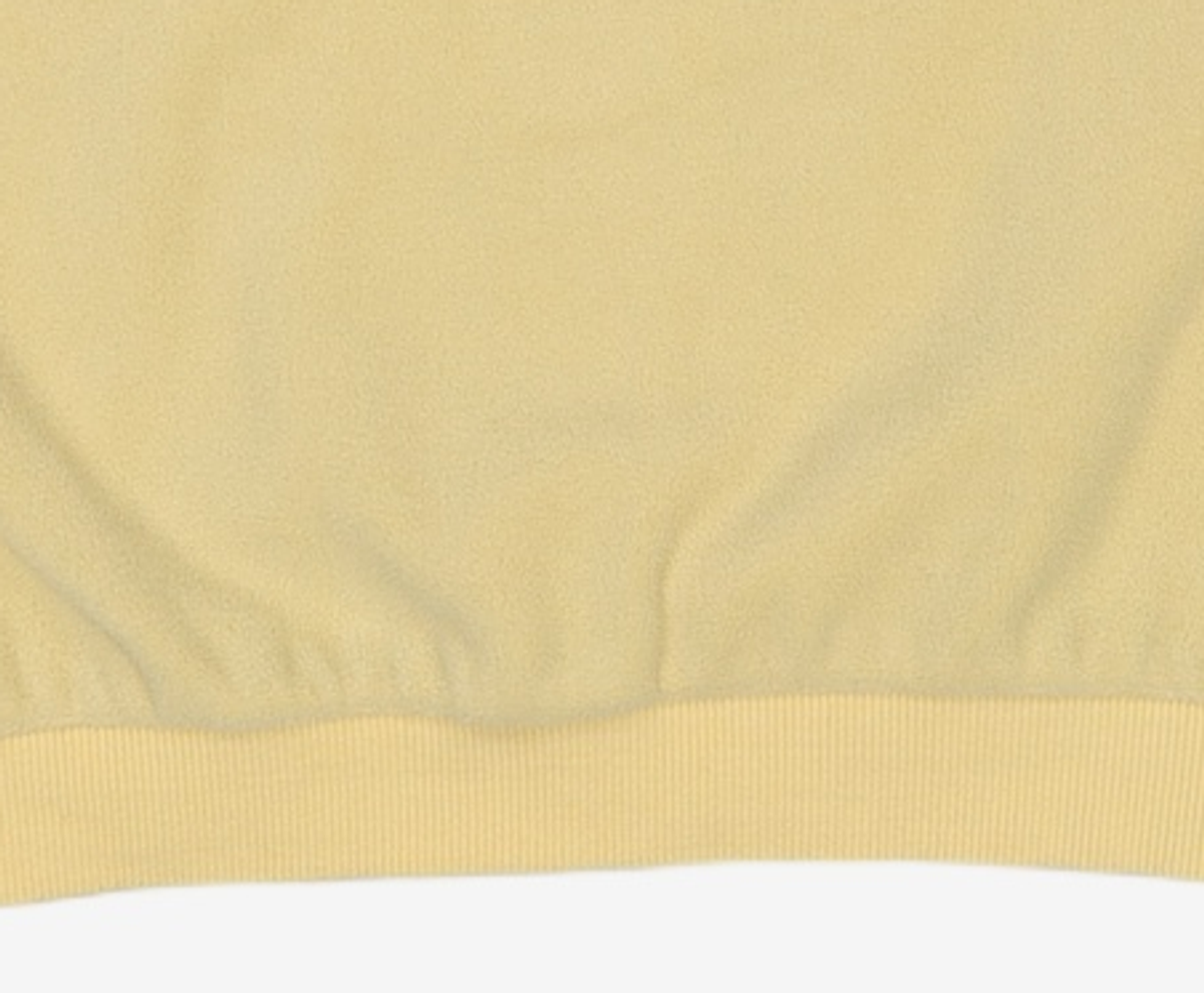 스노우피크 어패럴 키즈(SNOWPEAK APPAREL KIDS) 플리스 키즈 맨투맨 Yellow (S23WKFHT82) 140