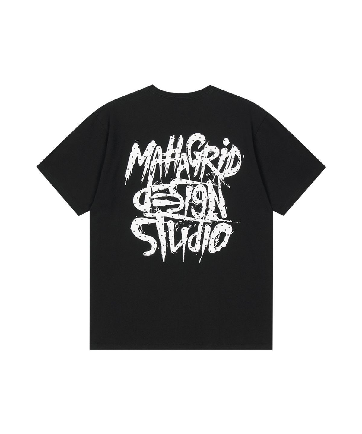 마하그리드(MAHAGRID) DOT SLASH LOGO TEE BLACK(MG2GMMT522A)