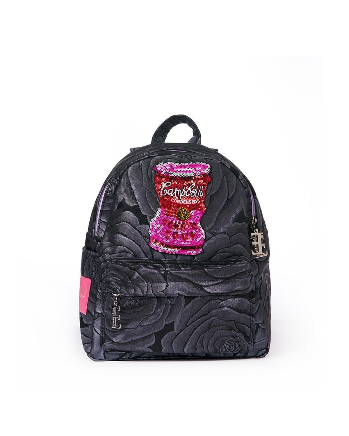 앙트레브(ENTRE REVES) BLACK ROSE CAMPBELL MINI BACKPACK