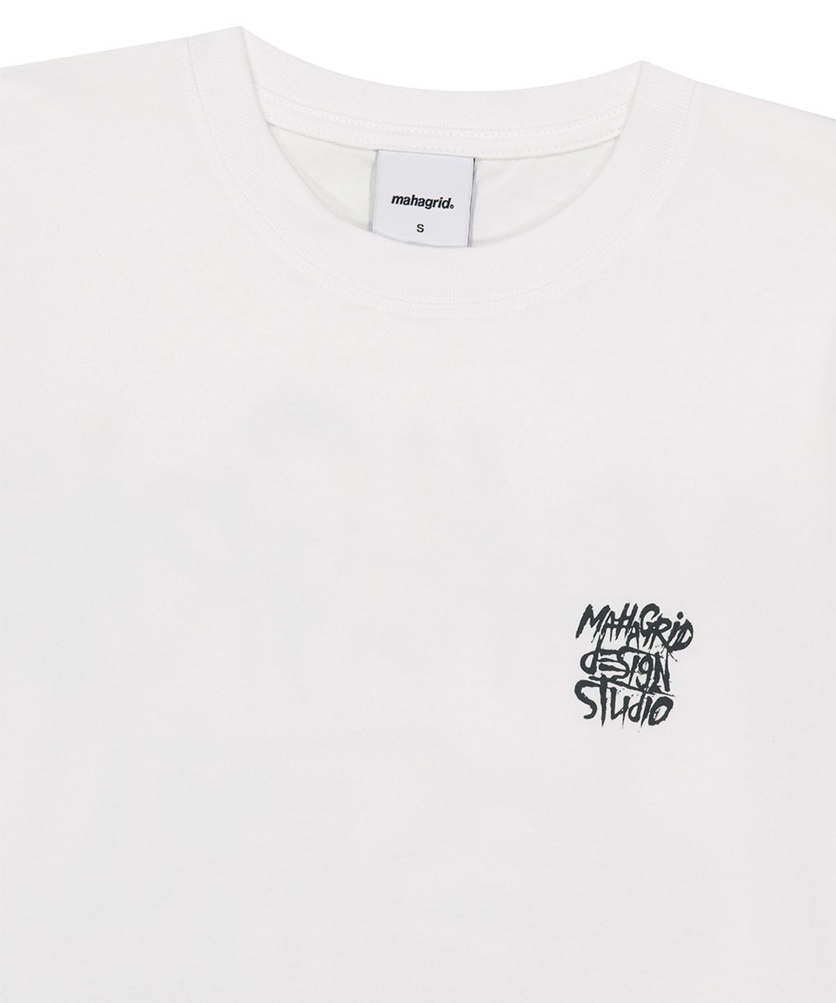 마하그리드(MAHAGRID) CAMO SLASH LOGO TEE WHITE(MG2GMMT516A)