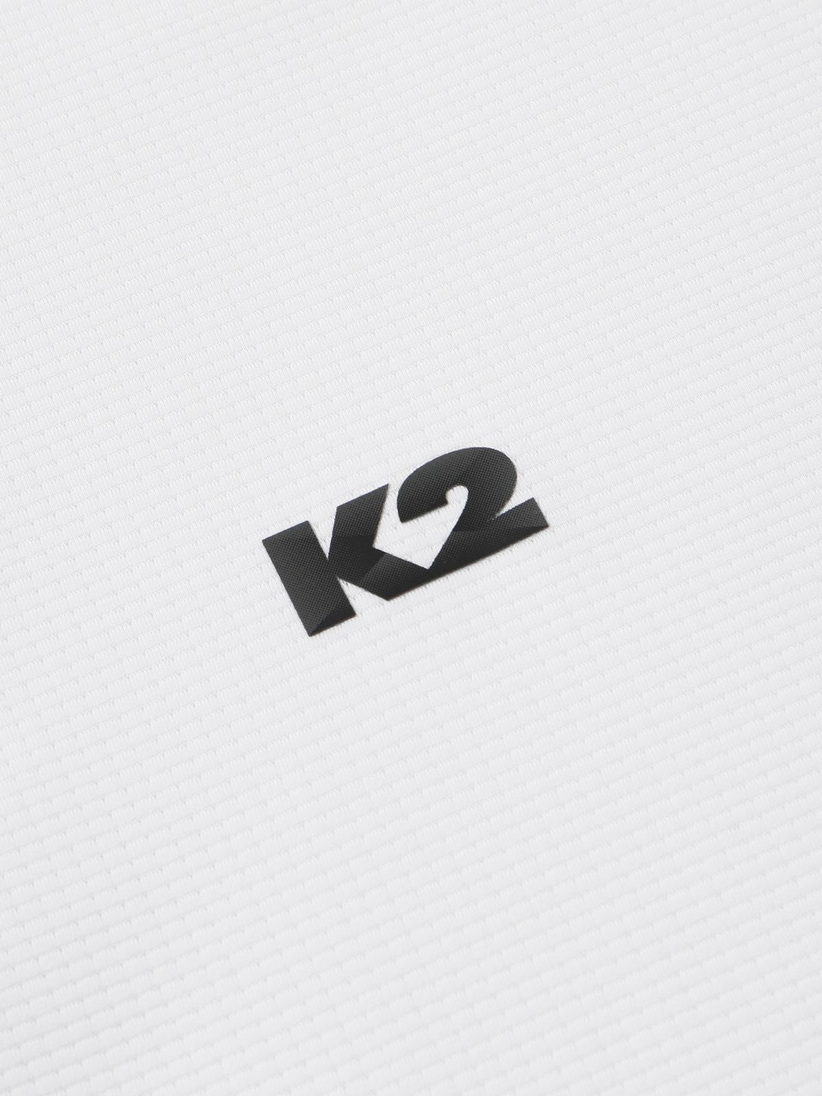 케이투(K2) ALP POLARTEC 반팔 집업 티셔츠_White
