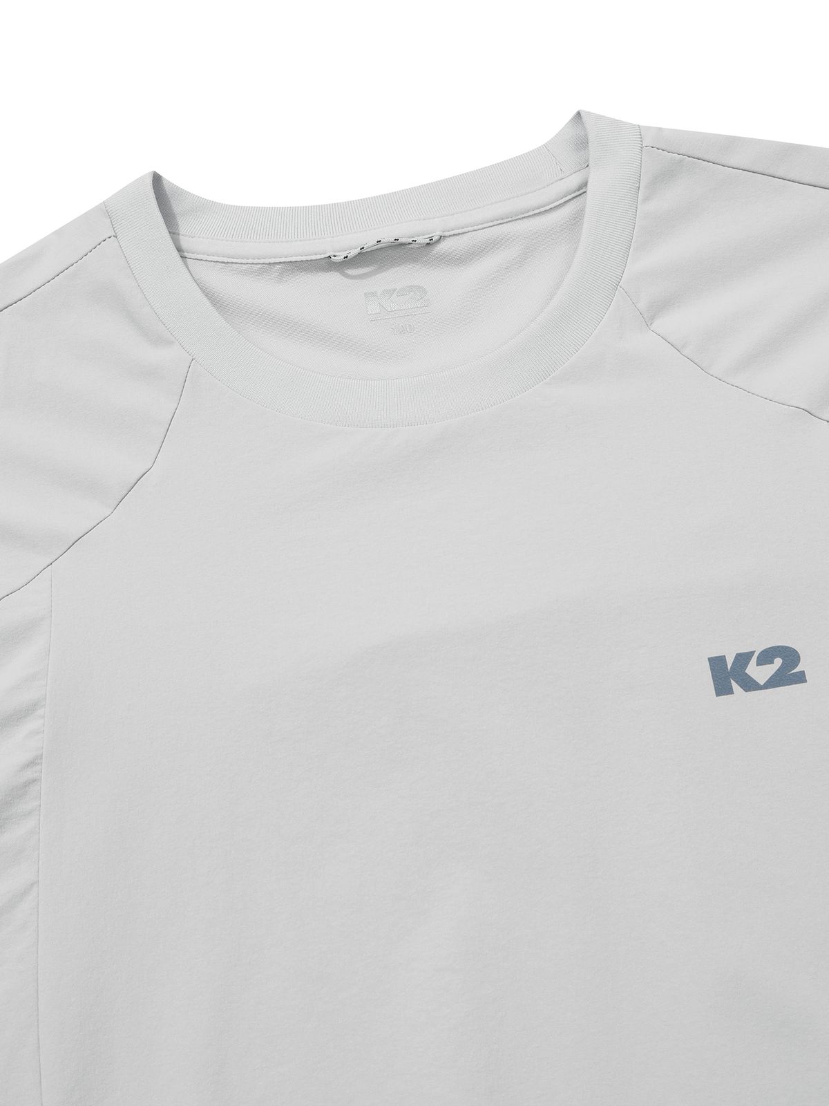케이투(K2) KTR 에어다이브(AIRDIVE) 우븐 반팔 라운드 티셔츠_SHIMMER GREY