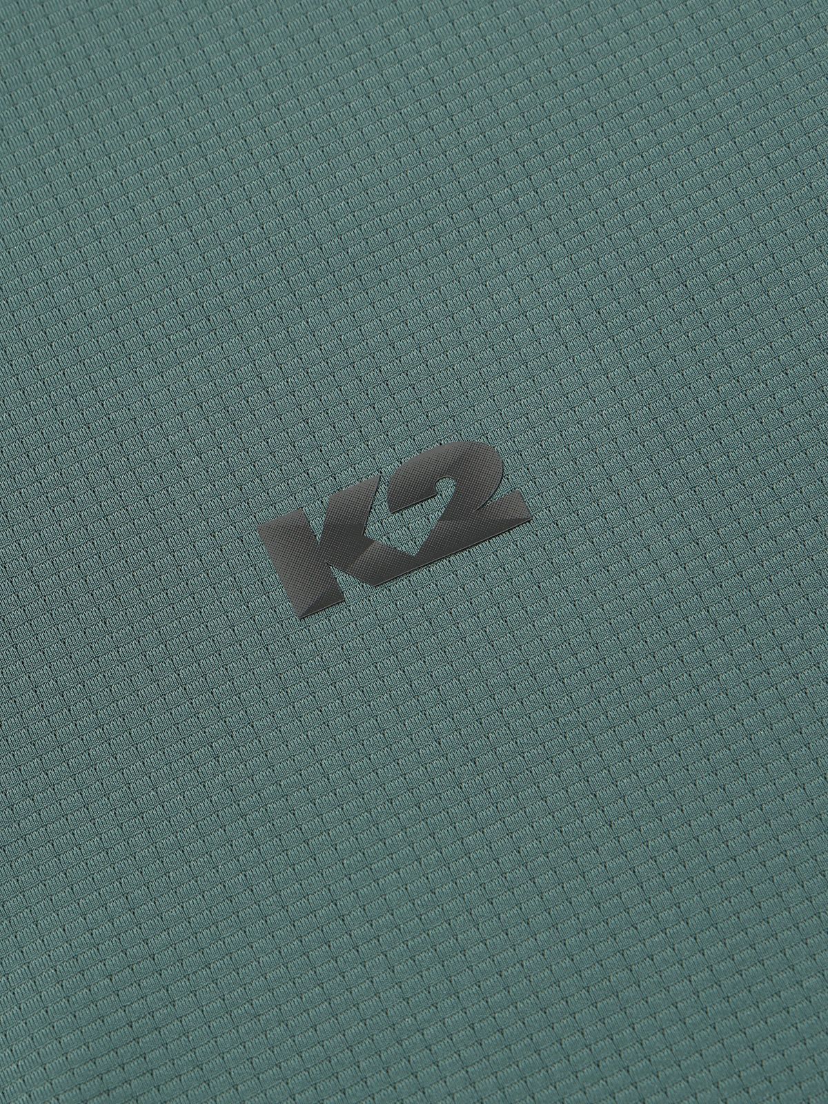 케이투(K2) ALP POLARTEC 반팔 집업 티셔츠_Jade