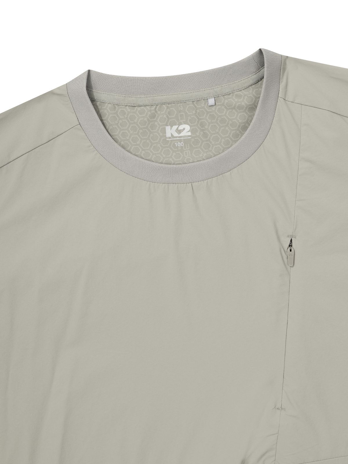 케이투(K2) CHILL360 반팔 라운드(공용)_Grayish BEIGE