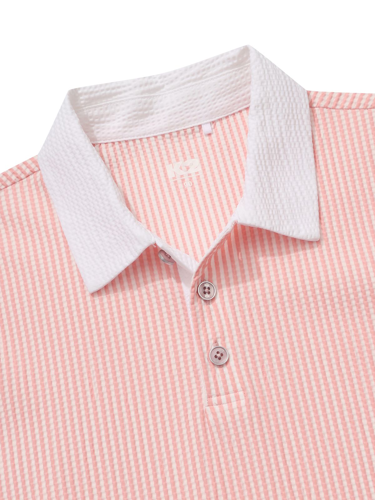 케이투(K2) 시원서커 ICE WAFFLE MARINA 폴로 W_SOFT PINK