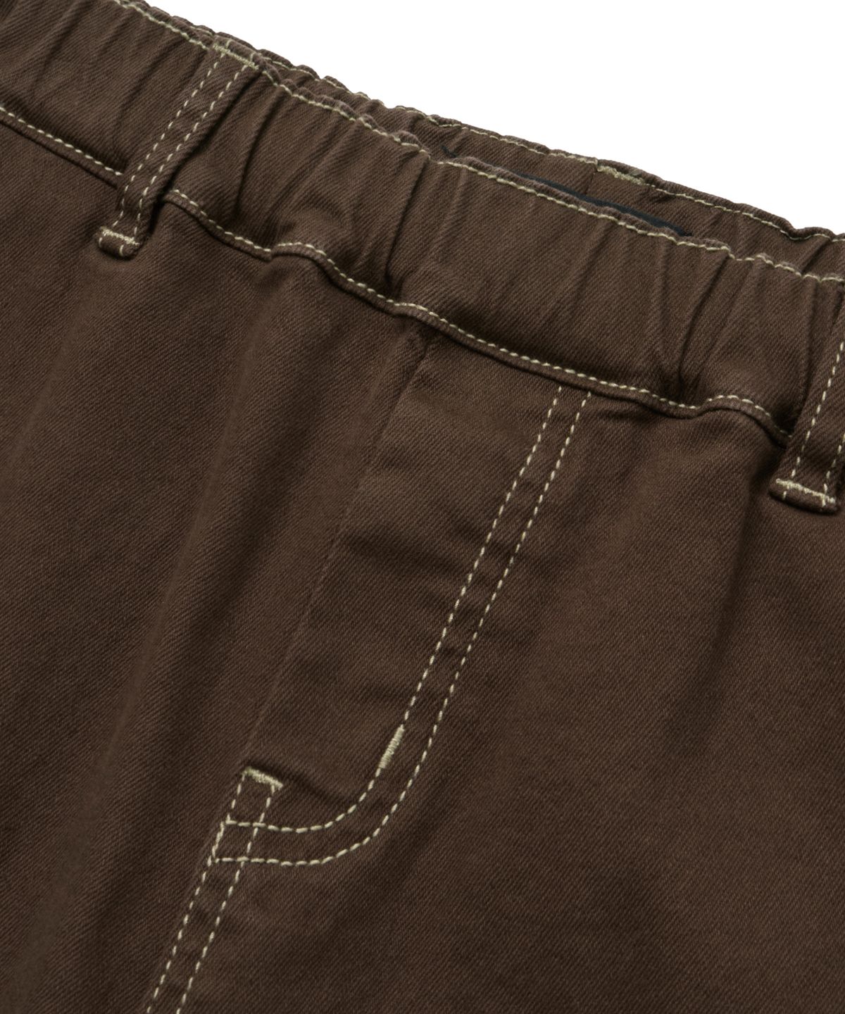 브라운브레스 키즈(BROWNBREATH KIDS) KIDS CARGO COTTON PANTS - BROWN