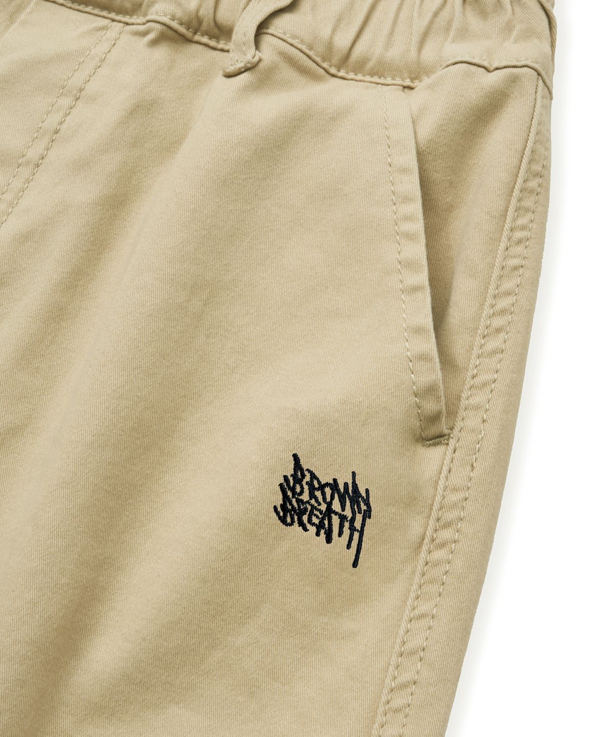 브라운브레스 키즈(BROWNBREATH KIDS) KIDS CARGO COTTON PANTS - BEIGE