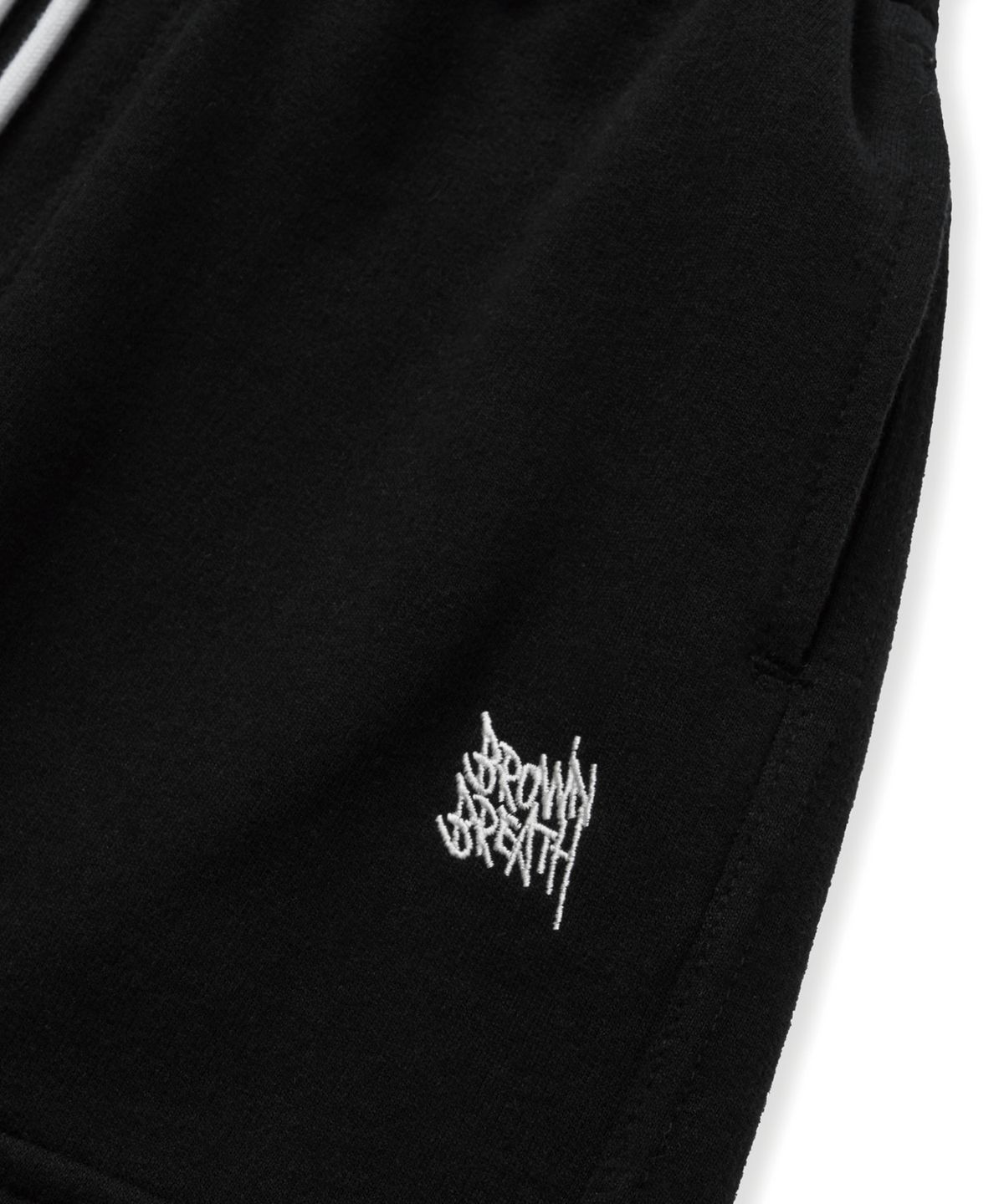 브라운브레스 키즈(BROWNBREATH KIDS) KIDS JERSEY BERMUDA CARGO PANTS - BLACK