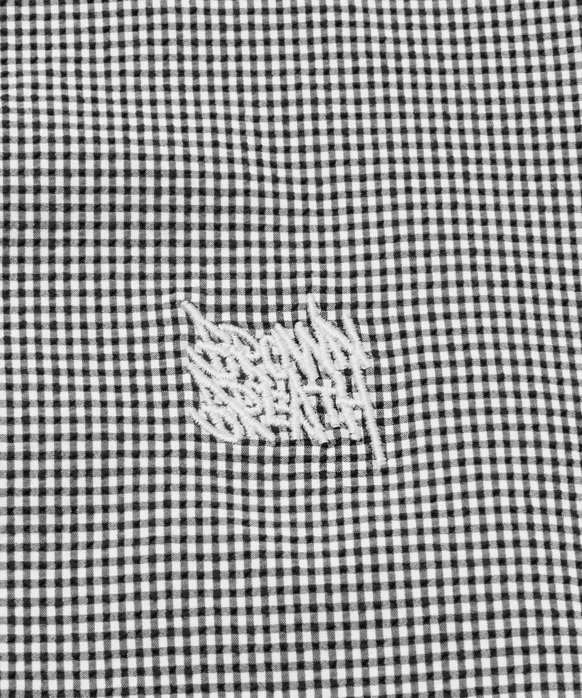 브라운브레스 키즈(BROWNBREATH KIDS) KIDS SEERSUCKER WINDBREAKER - BLACK