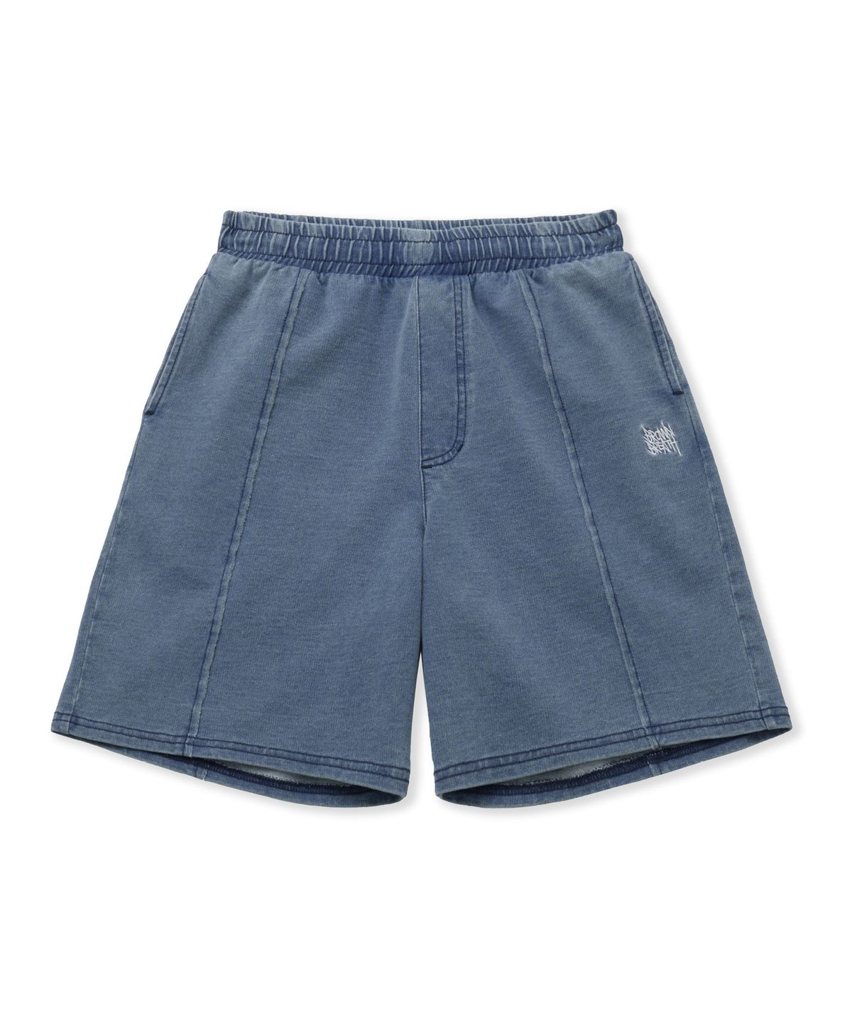 브라운브레스 키즈(BROWNBREATH KIDS) KIDS TAG JERSEY DENIM SETUP - BLUE