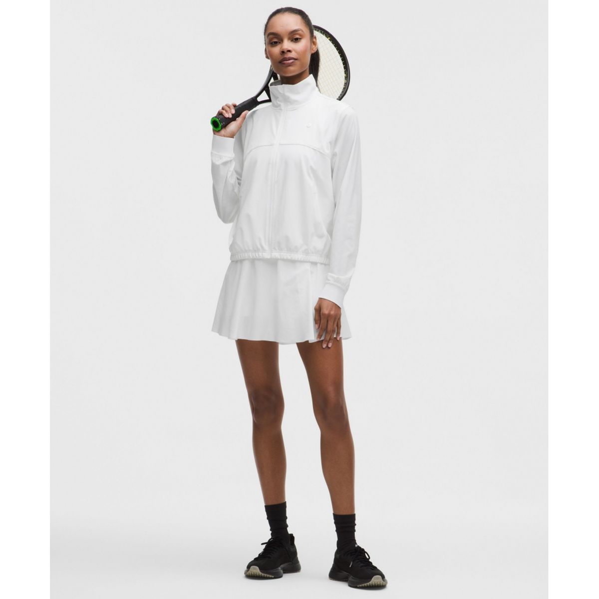 룰루레몬(LULULEMON) 코트 라이벌 테니스 트랙 재킷  WHWH