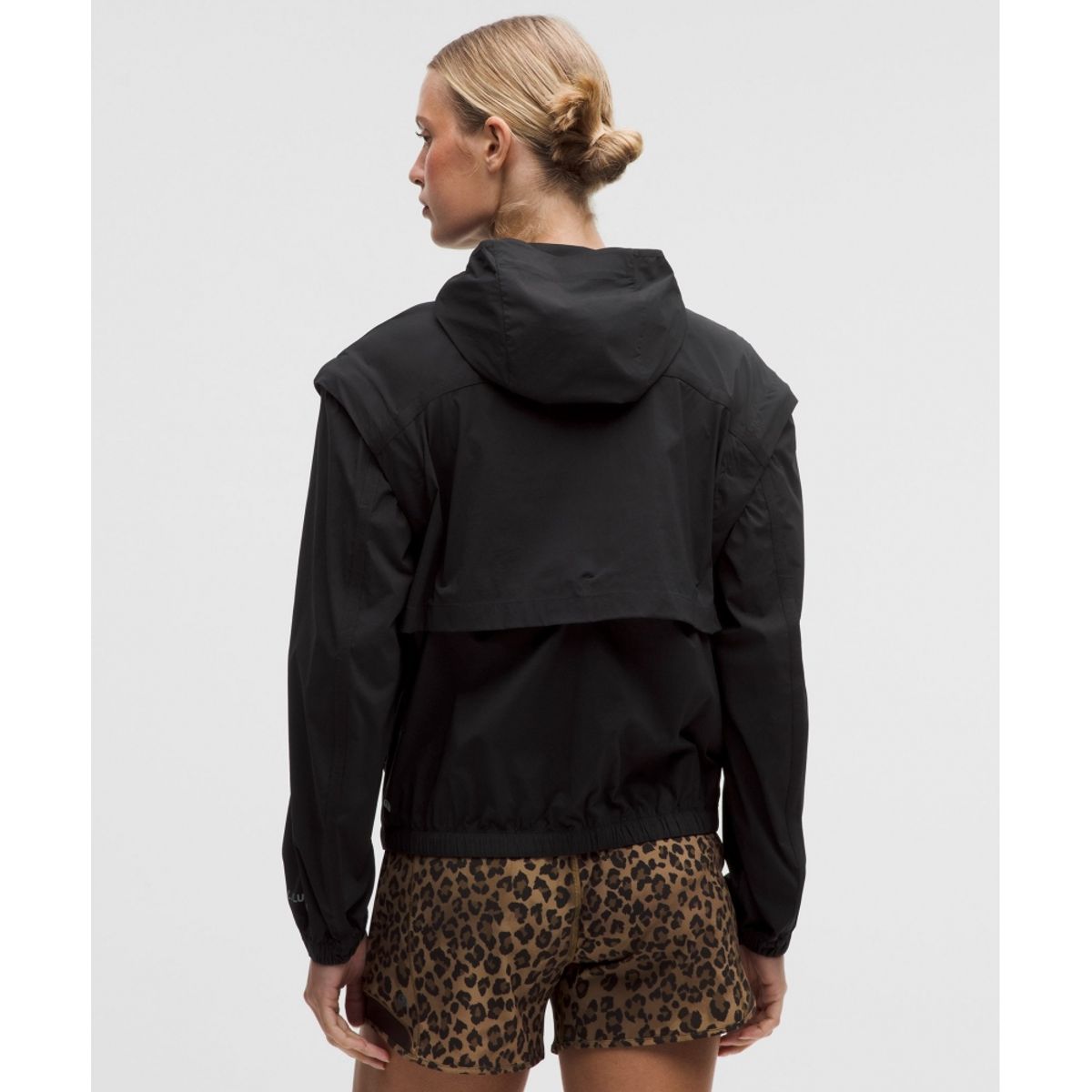 룰루레몬(LULULEMON) 트랜스포머블 윈드브레이커  BLK BLK