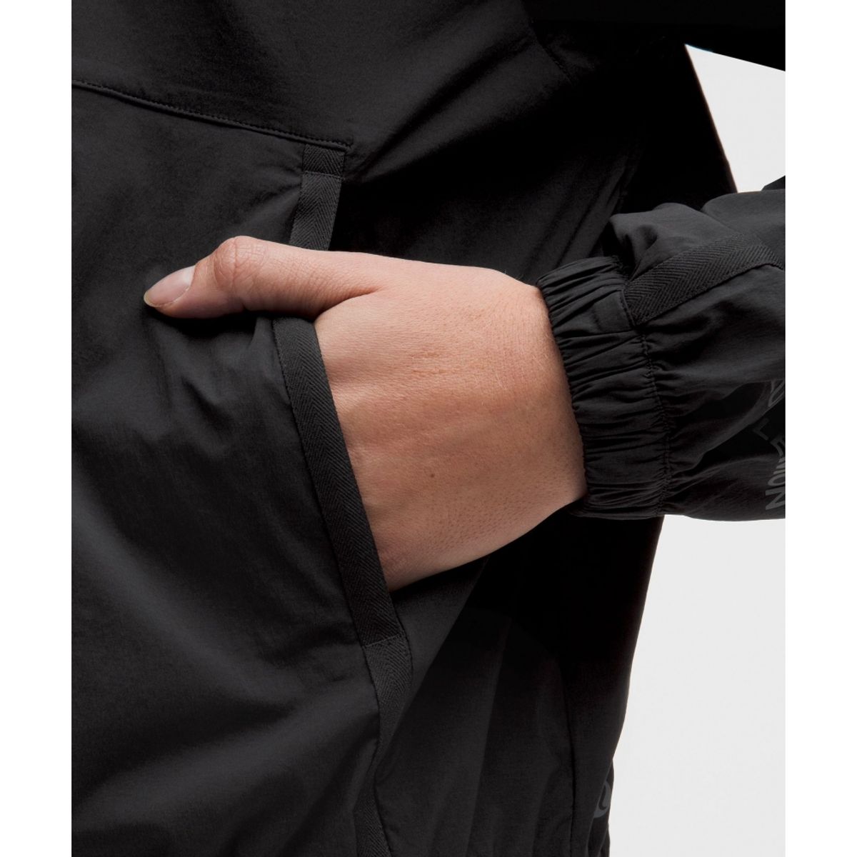 룰루레몬(LULULEMON) 트랜스포머블 윈드브레이커  BLK BLK