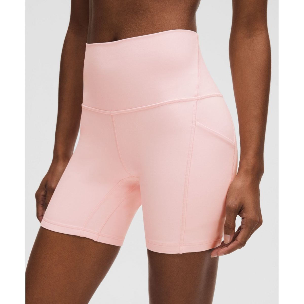 룰루레몬(LULULEMON) Align™ 하이라이즈 쇼츠 위드 포켓 6inch  PIAR