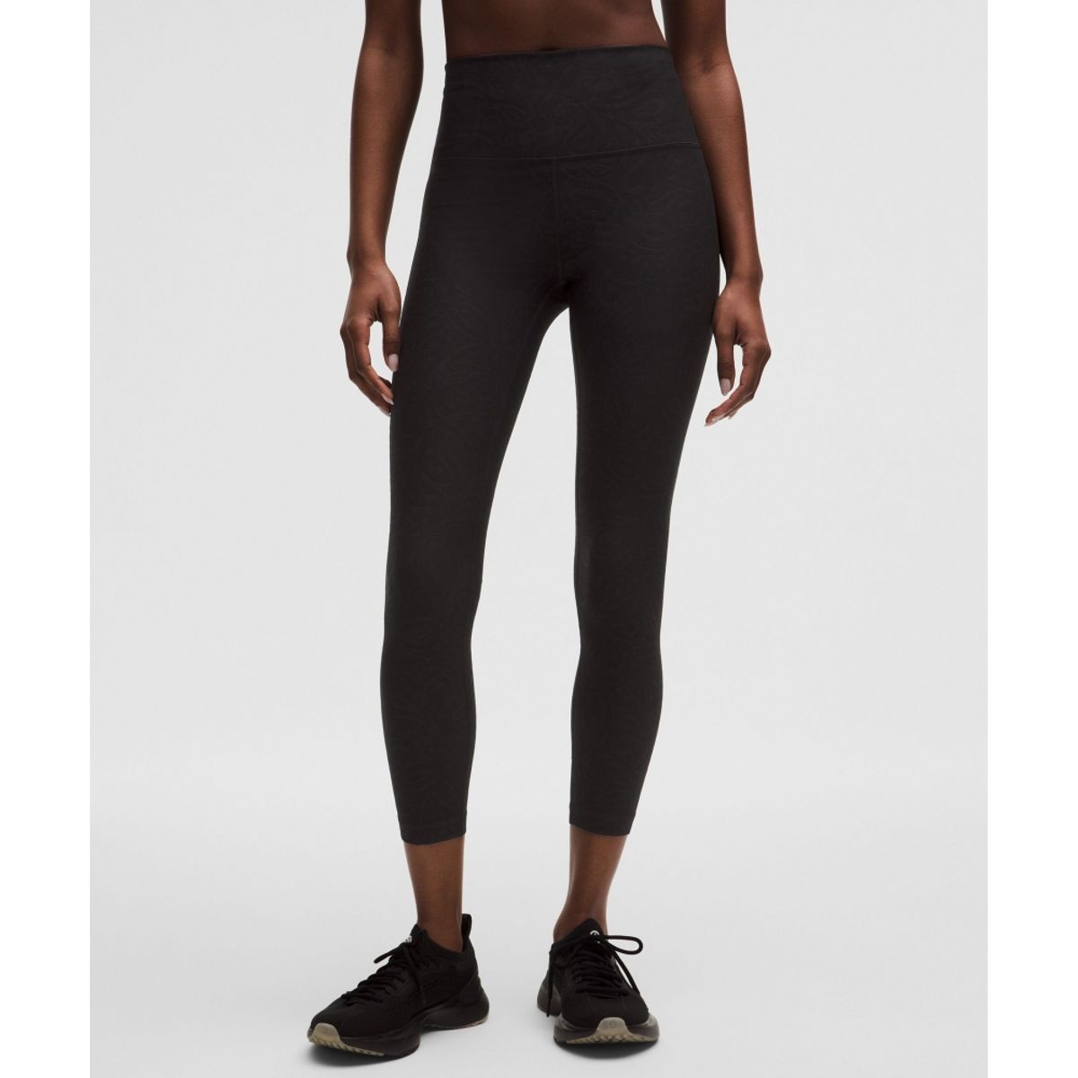 룰루레몬(LULULEMON) 3D 자카드 페이즐리 트레인 하이라이즈 타이츠 25inch  PTXB