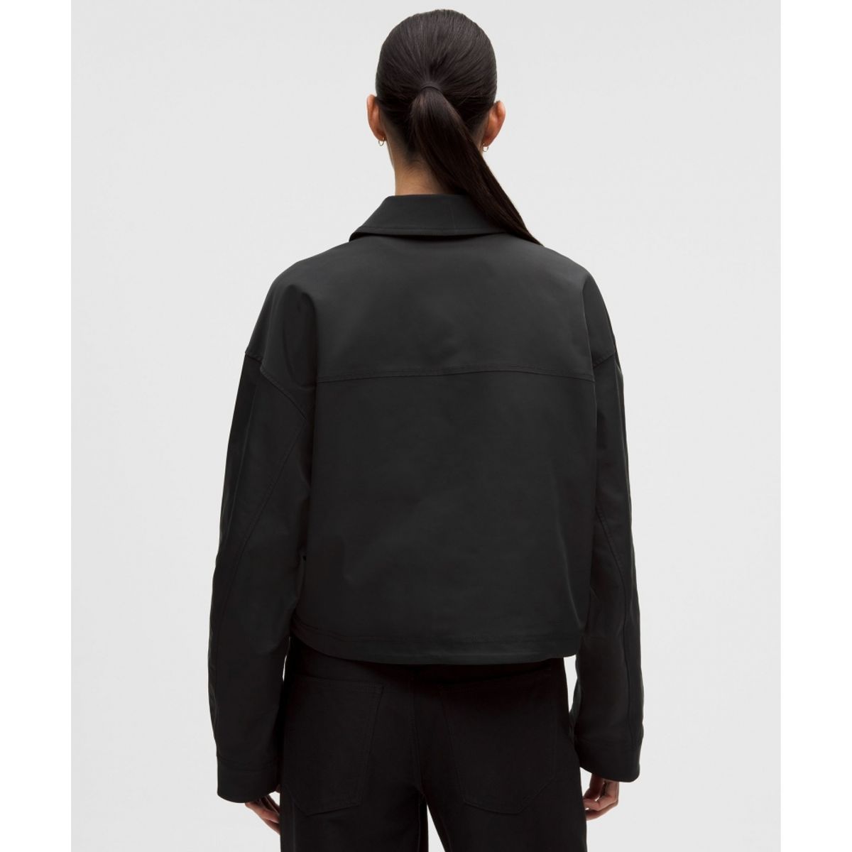 룰루레몬(LULULEMON) 트윌 칼라드 재킷  BLK